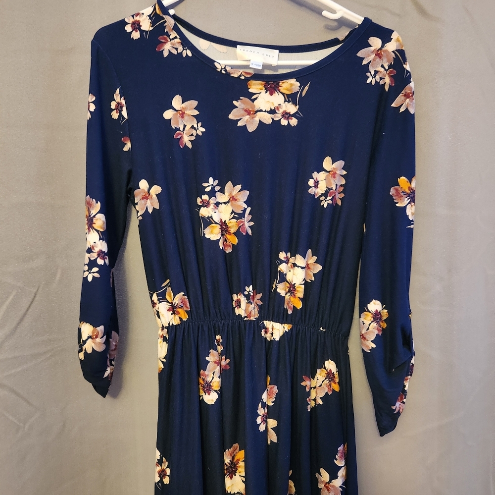 French Grey Murphy Brush Knit Dress